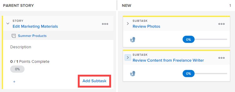 Add subtask