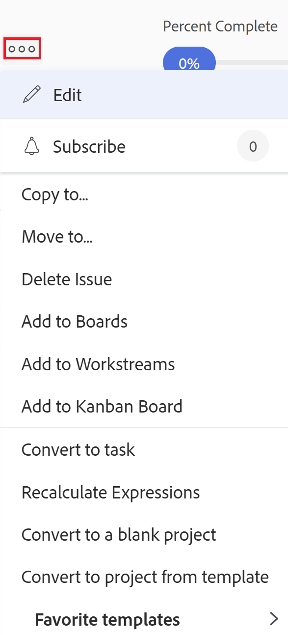 Move at issue level