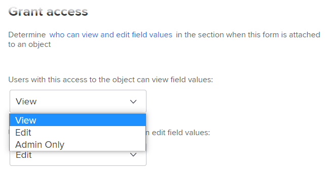 Section break without limited edit