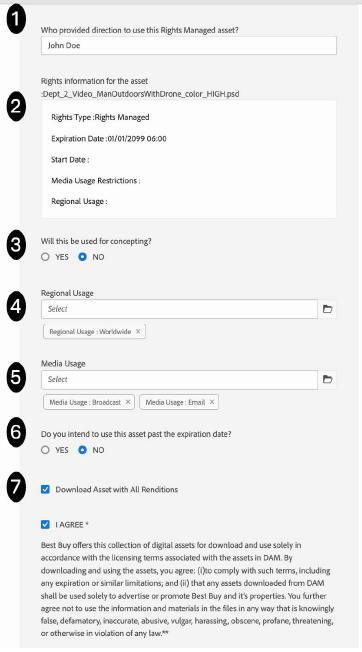 Digital Rights Management Metadata