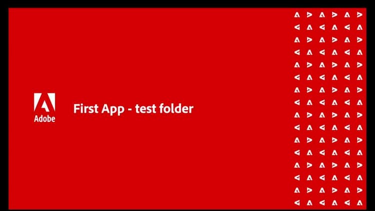 The test folder