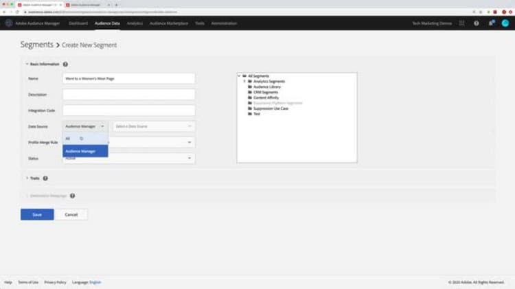 The basics of creating segments