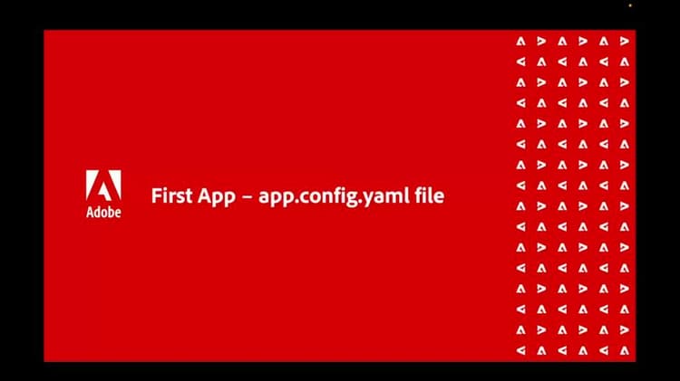 The app.config.yaml file