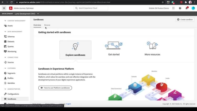 Create and manage sandboxes