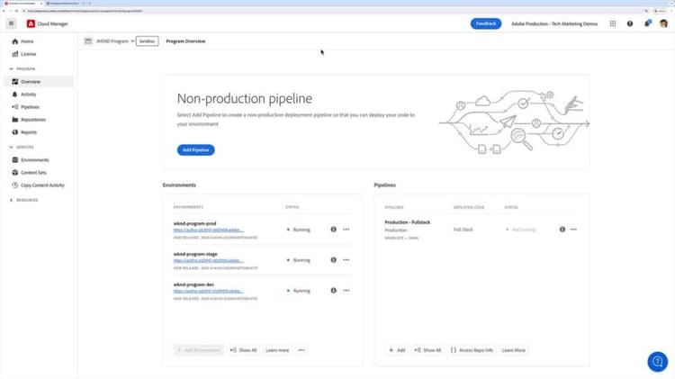 Github.com repositories and AEM Cloud Manager