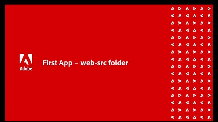 The web-src folder