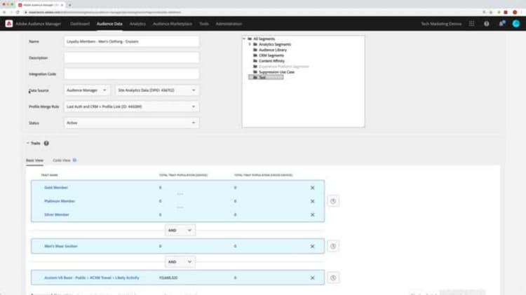 Create segments from multiple data sources