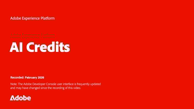 AI credits opening slide