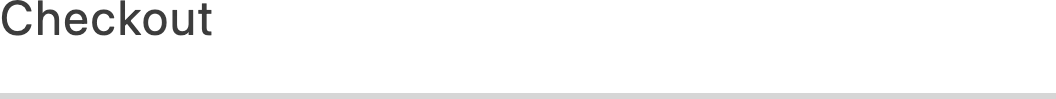 The SDK Header showing a large page title with a full-width divider beneath it.