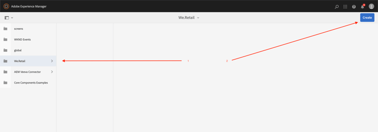 Crear configuración de nube