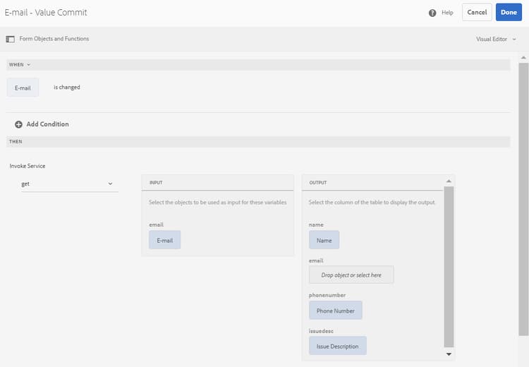 Configuración de los ajustes del rellenado automático del correo electrónico