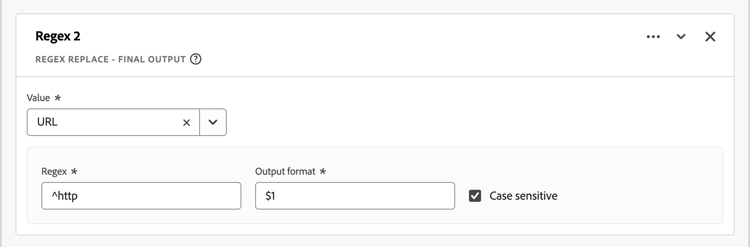 Prácticas recomendadas: reemplazo de regex 1