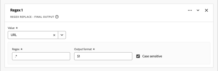 Prácticas recomendadas: reemplazo de regex 1