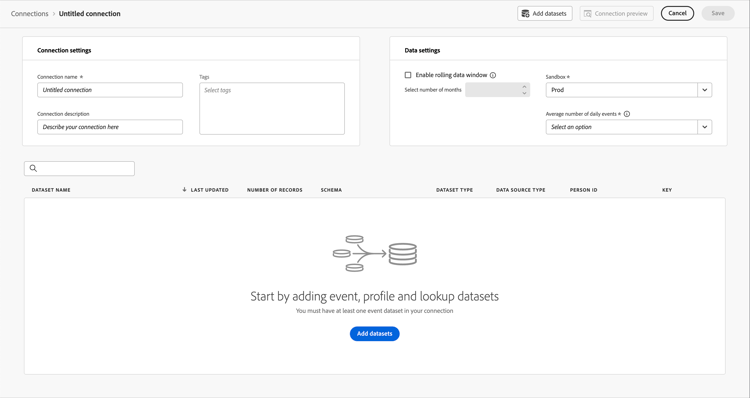 Configuración de conexión sin título