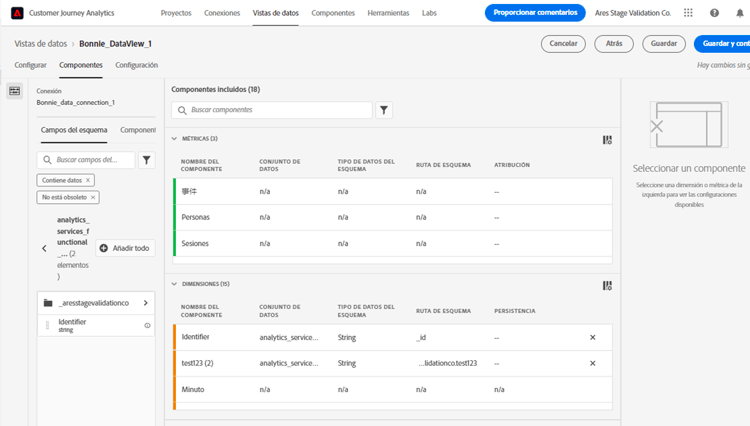 Crear ventana de vista de datos