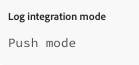 Modo de integración de registro