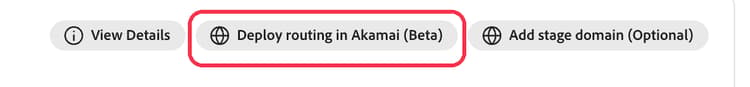 Implementar enrutamiento en Akamai desde Adobe Brand Visibility