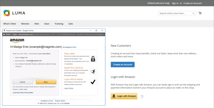 Conceder permiso para compartir datos