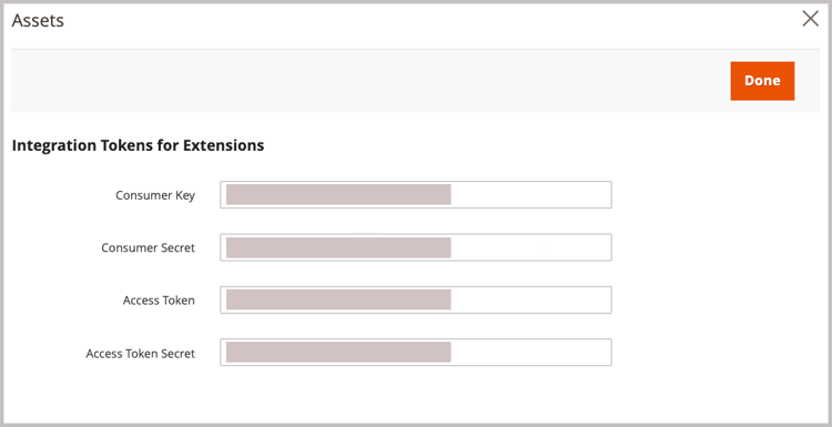 Credenciales de OAuth para autenticar solicitudes de API