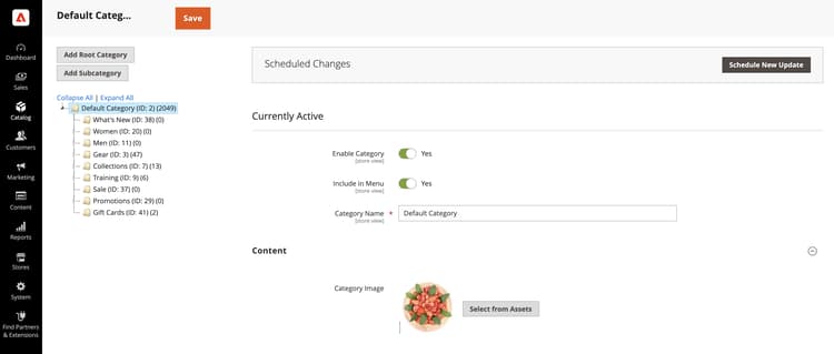 Contenido de categoría