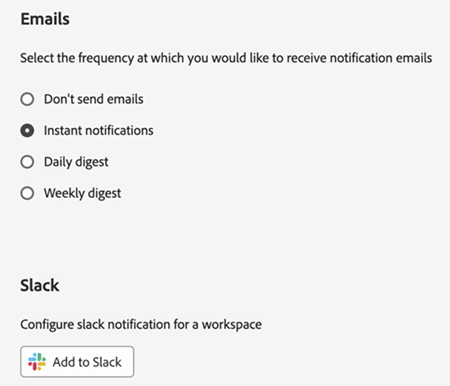 Agregar a Slack