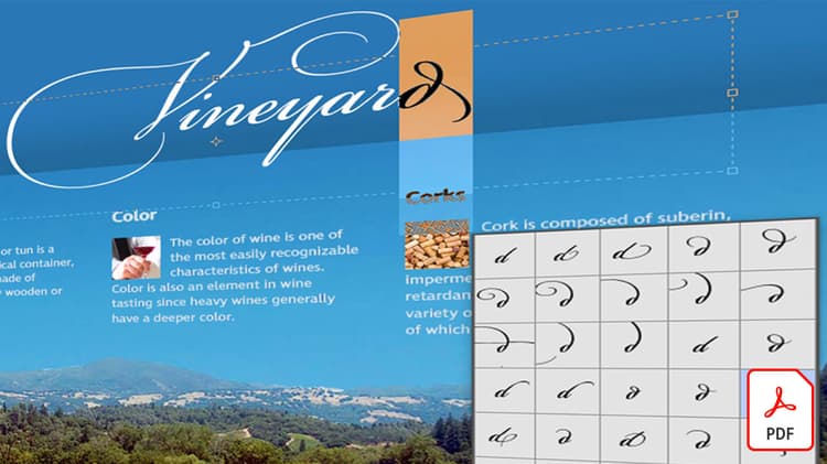 Desencadenar gemas ocultas en fuentes de OpenType