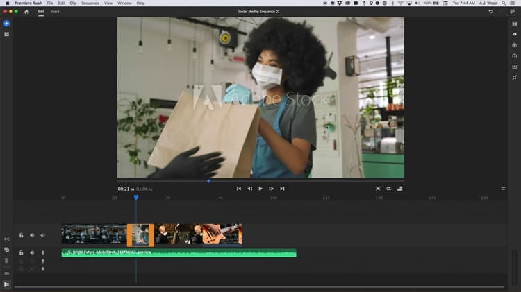 Crea un vídeo para las redes sociales