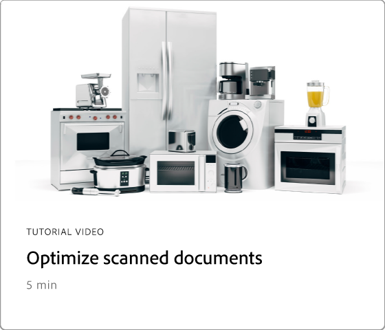 Optimizar documentos digitalizados