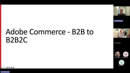 Transformación de Commerce B2B y B2B2C con Personalization y automatización