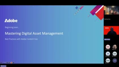 Dominio de la administración de activos digitales: prácticas recomendadas con Adobe ContentHub