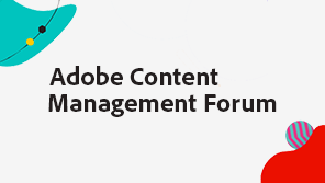 Foro de gestión de contenido de Adobe