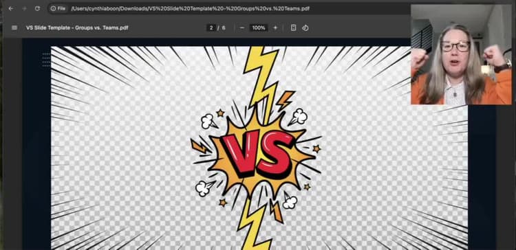 ¡Versus! - Grupos vs. Equipos