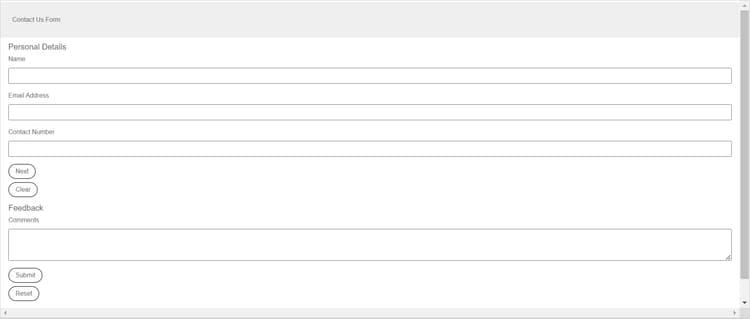 Formulario de contacto
