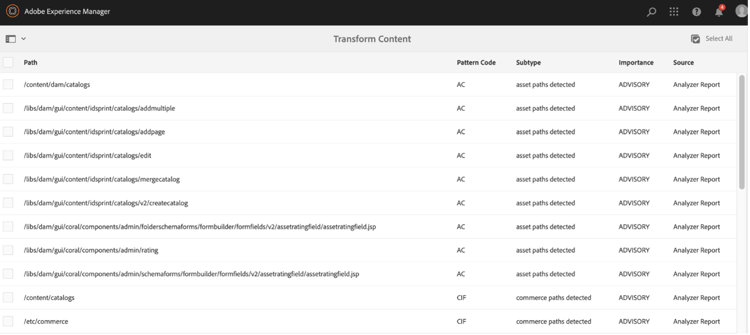 Abriendo transformador de contenido 4