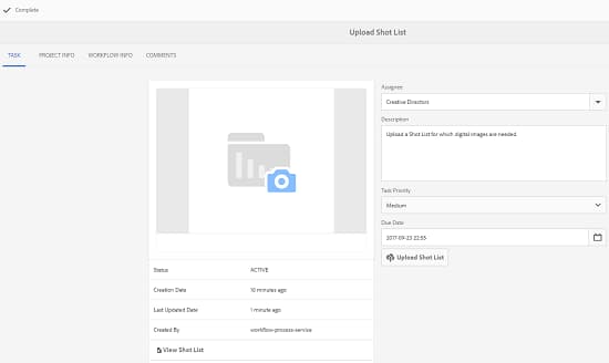 Cargar información de producto