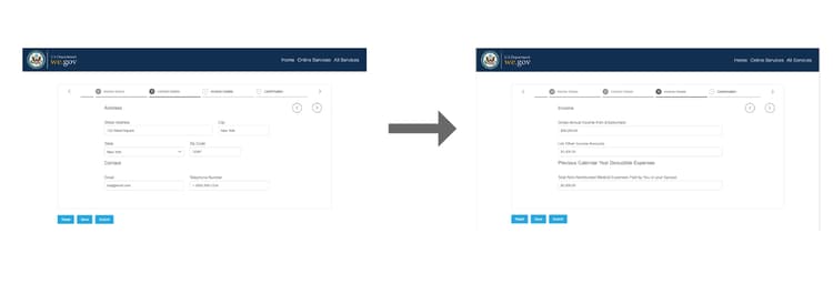 Enviar el formulario adaptable