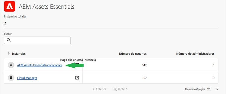 Perfil de administrador de Admin Console