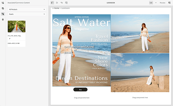 Contenido de comercio asociado