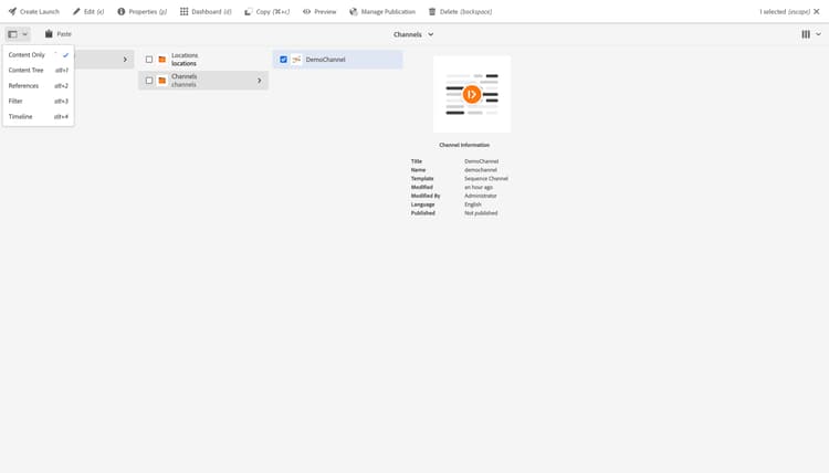 Aplicar perfil a la carpeta