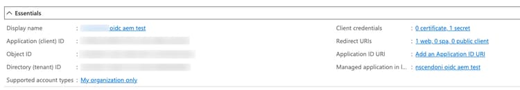 Información general de la aplicación