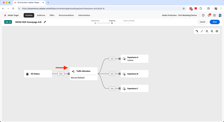 Asignación de tráfico