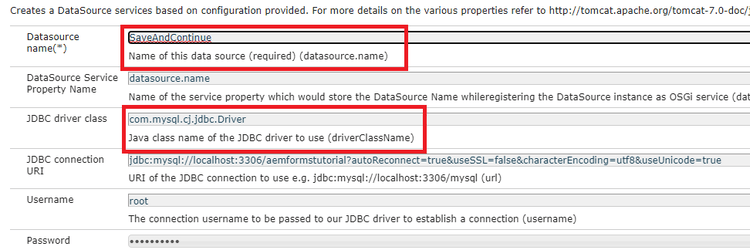 Crear Source de datos