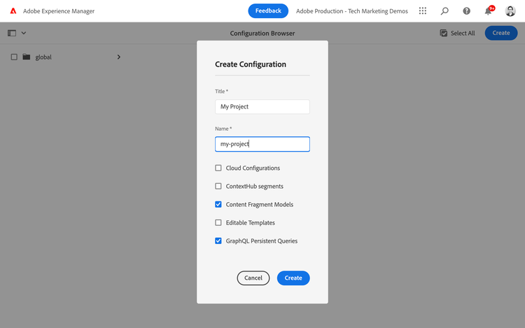 Configuración de mi proyecto