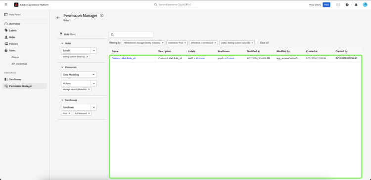 Se resaltó el informe generado basado en los atributos seleccionados
