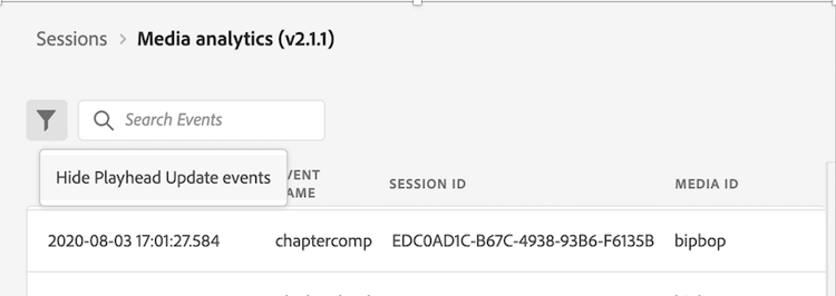 Ocultar cabezal de reproducción