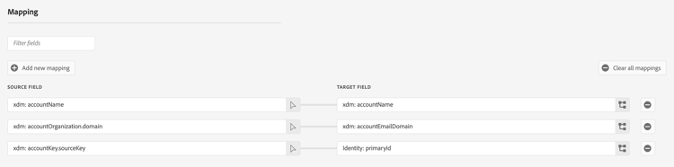 Asignaciones de Demandbase