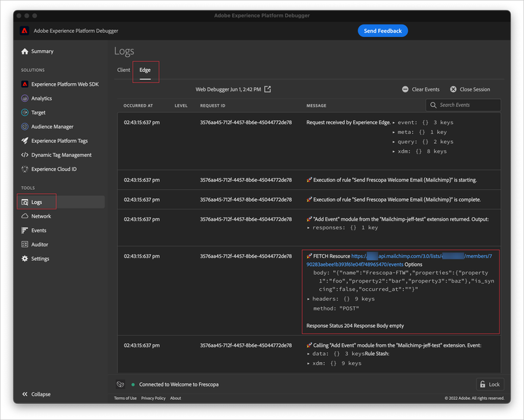 Adobe Experience Platform Debugger