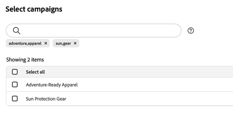 Buscar con varios conjuntos de palabras clave