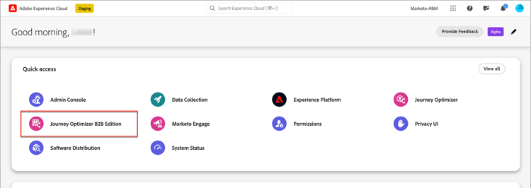 aplicaciones de Adobe Experience Platform