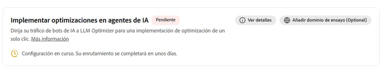 Enrutamiento en curso